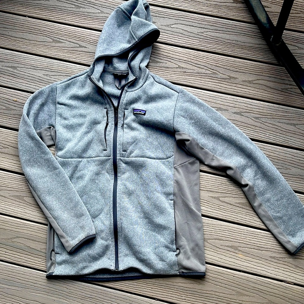 Patagonia better sweater zip up hoodie. Rare!